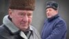 Ukraine -- Ilmi Umerov (L) and Ahtem Chiygoz. Combo 